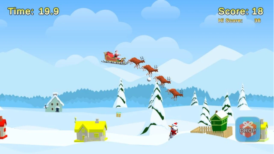 Help Santa swoop